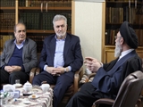 در دیدار هیات نمایندگان اتاق بازرگانی با امام‌جمعه اصفهان  اتاق بازرگانی اتاق فکر کسب‌وکار استان اصفهان است