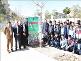 کاشت نمادین 9 اصله نهال در سه مدرسه به مناسبت روز درختکاری