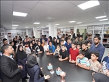 بازدید بازرگانان کوچک و بازرگانان نسل فردا از کارخانه صنایع دستی آقاجانی و خانه گل ناردین