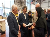 بازدید رئیس اتاق بازرگانی اصفهان از نمایشگاه ملی فن نما